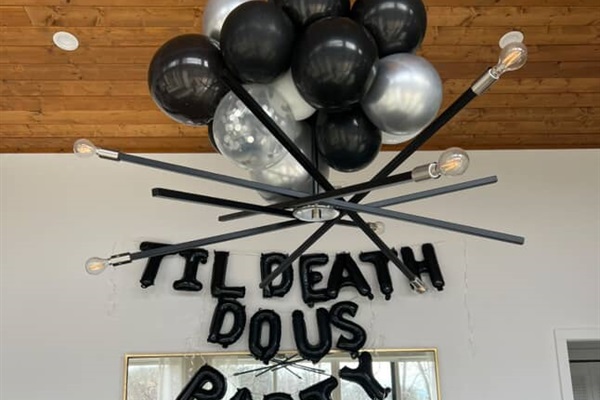 {Glass House} Perfect for Bachelor & Bachelorette Parties.