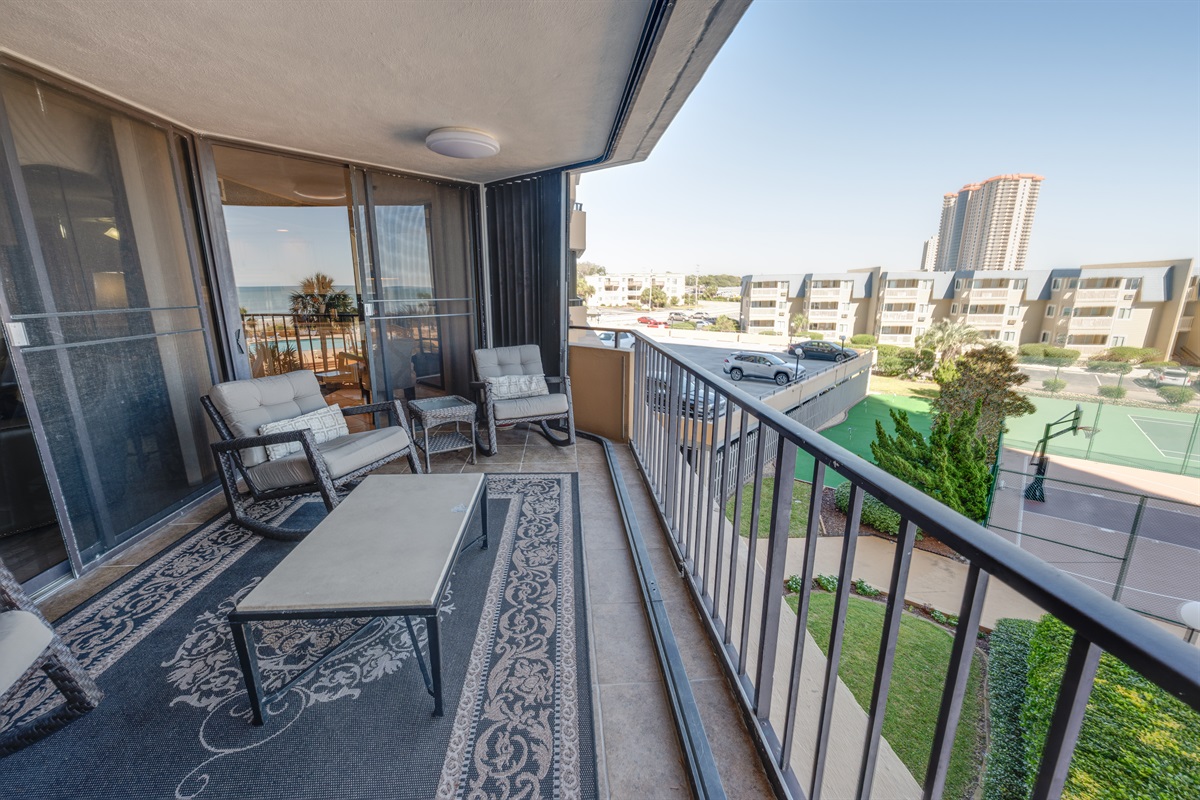 Amazing View from the Balcony!