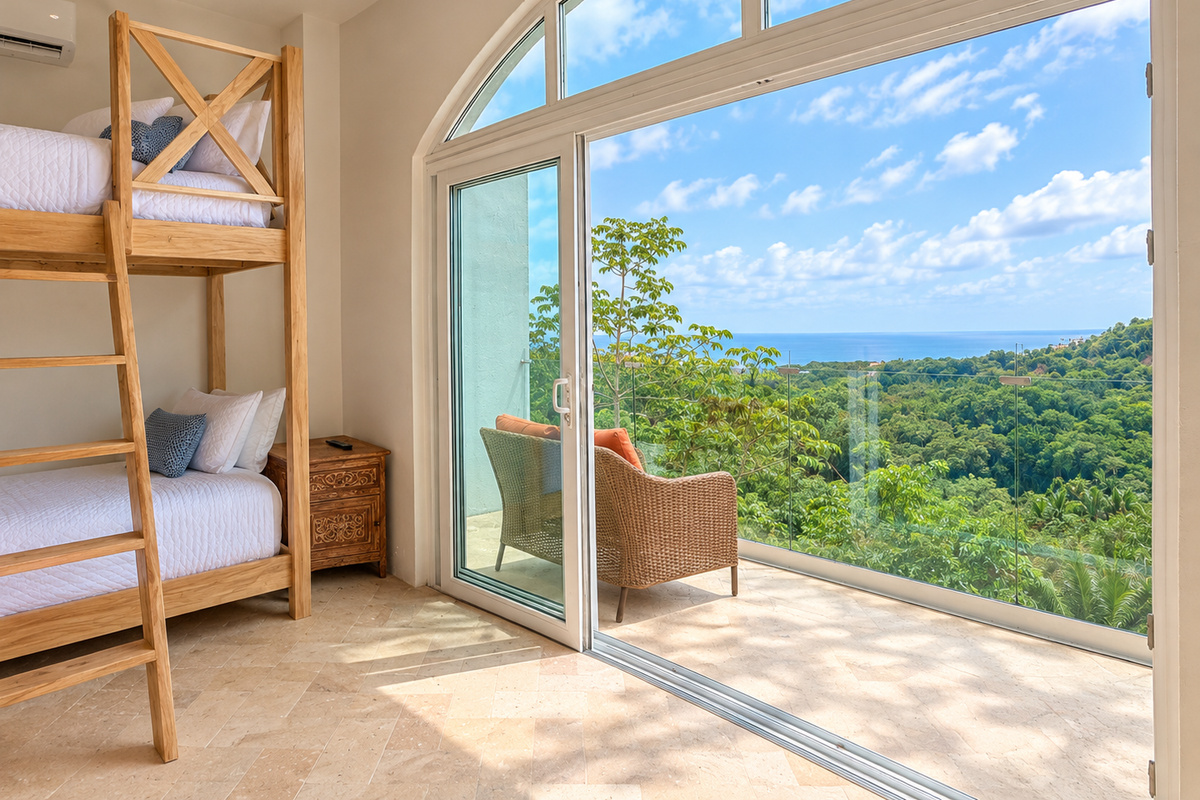 Bunk Room and view
