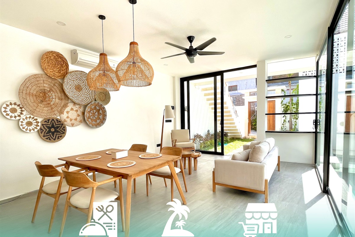 Enclosed living area