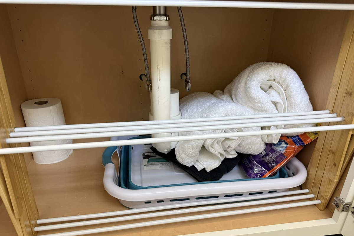 Laundry supplies & extra towels
