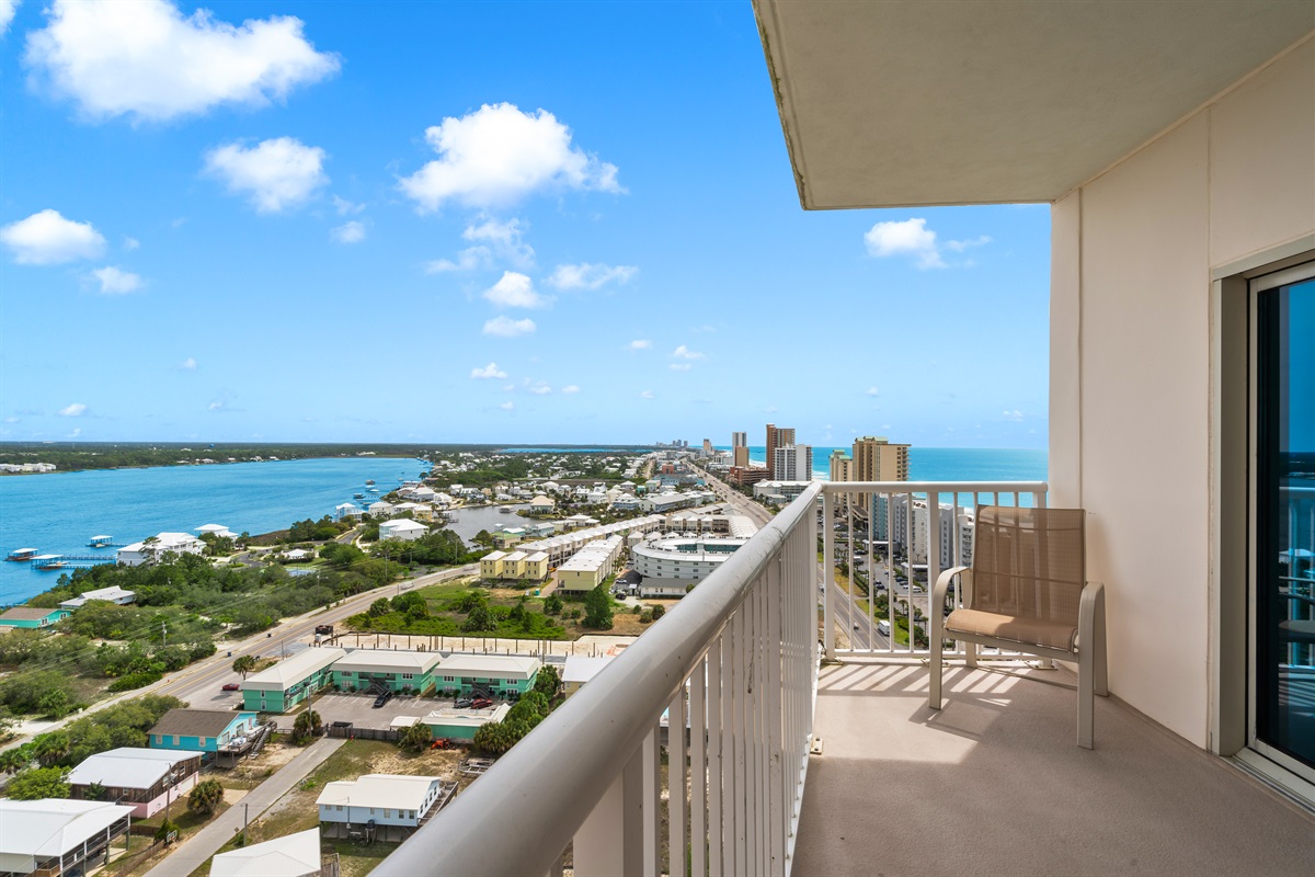 North Balcony (Guest Bedroom)