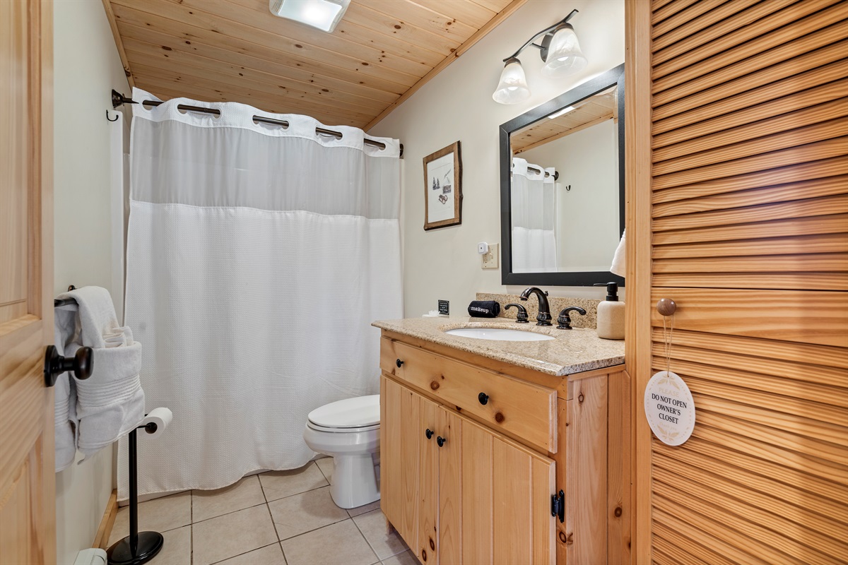 Another full bath designed for comfort and ease during your stay.