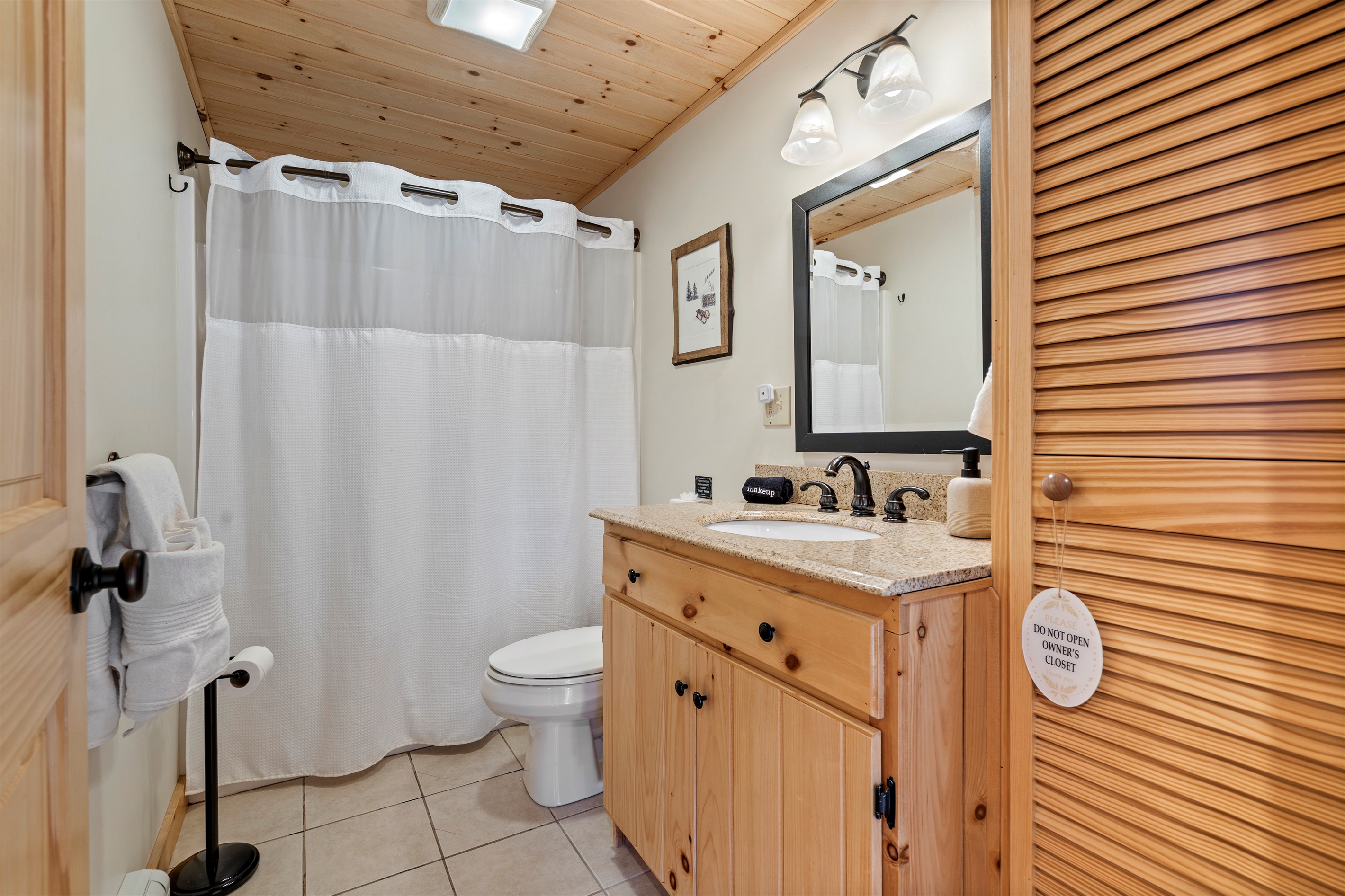 Another full bath designed for comfort and ease during your stay.
