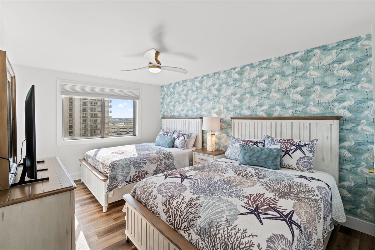 2nd Bedroom With 2 Queen Beds
