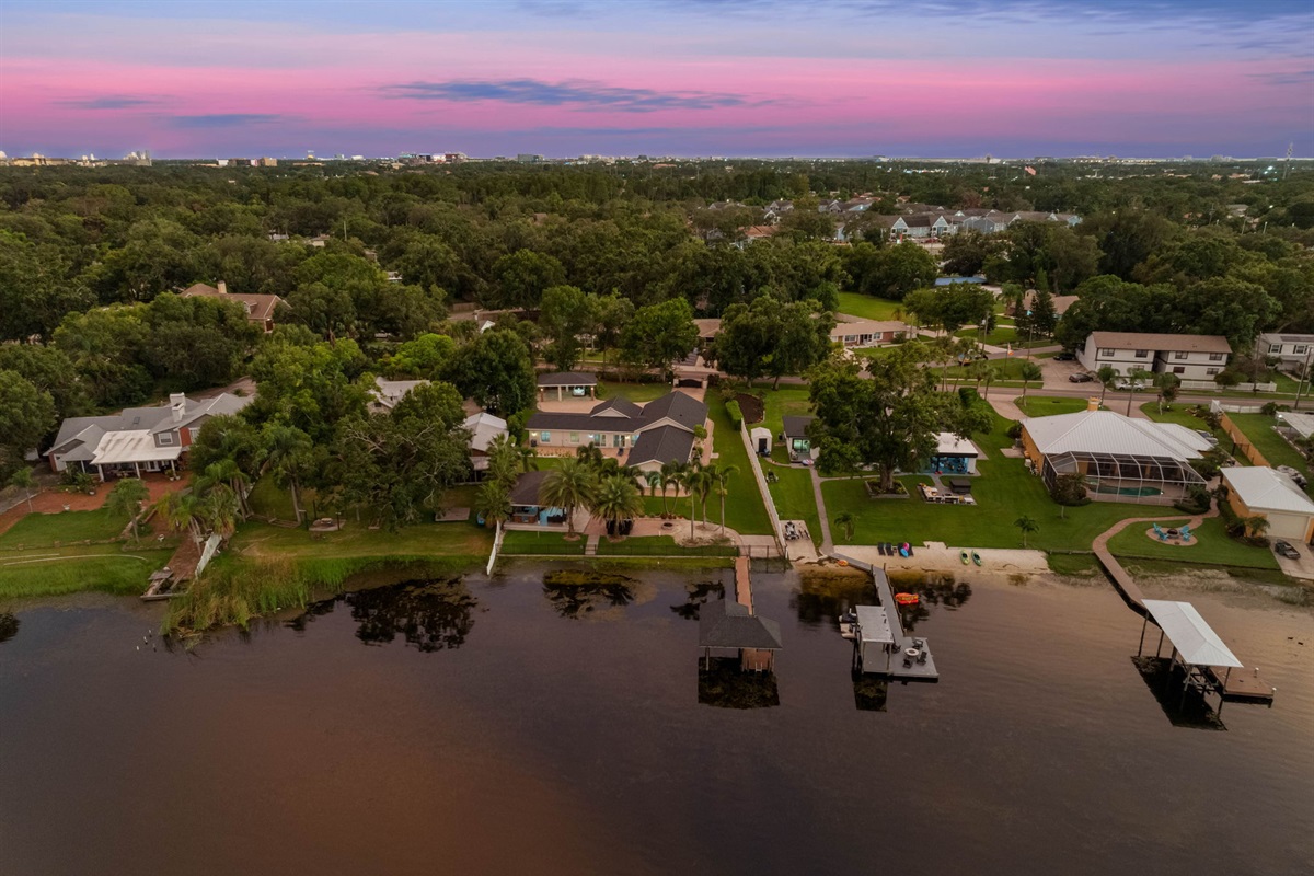 Aerial View of the Neighborhood