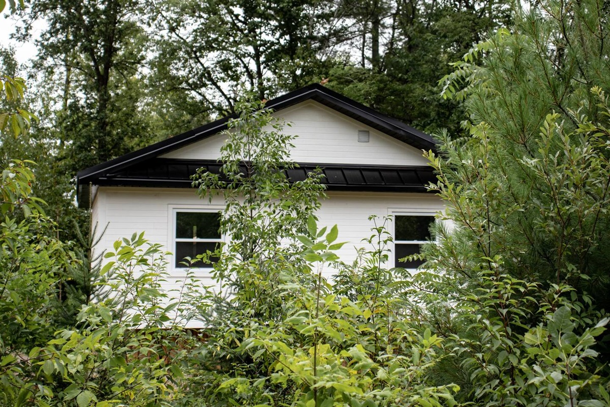 Outside exterior of the cottage