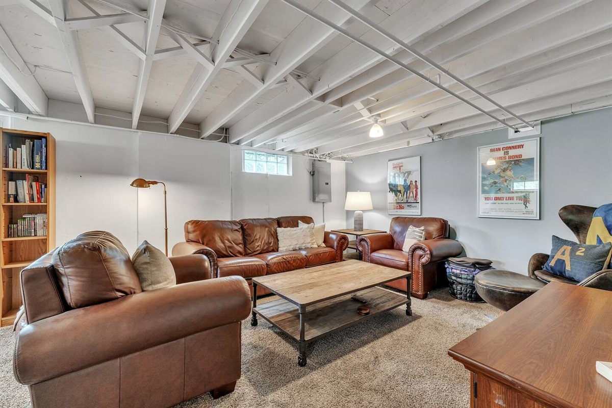 Relax and enjoy the presence of friends and family in this spacious living room.