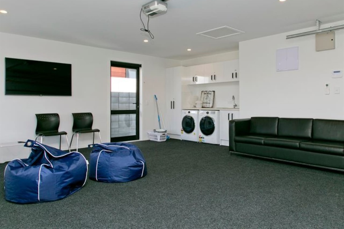 TV-Pullout Sofa Bed-couch-Heatpump-Carpet-Games and Toys