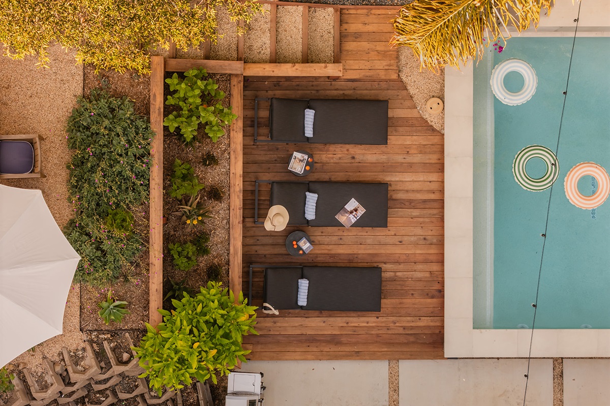 Pool Oasis, Spa, Outdoor Shower