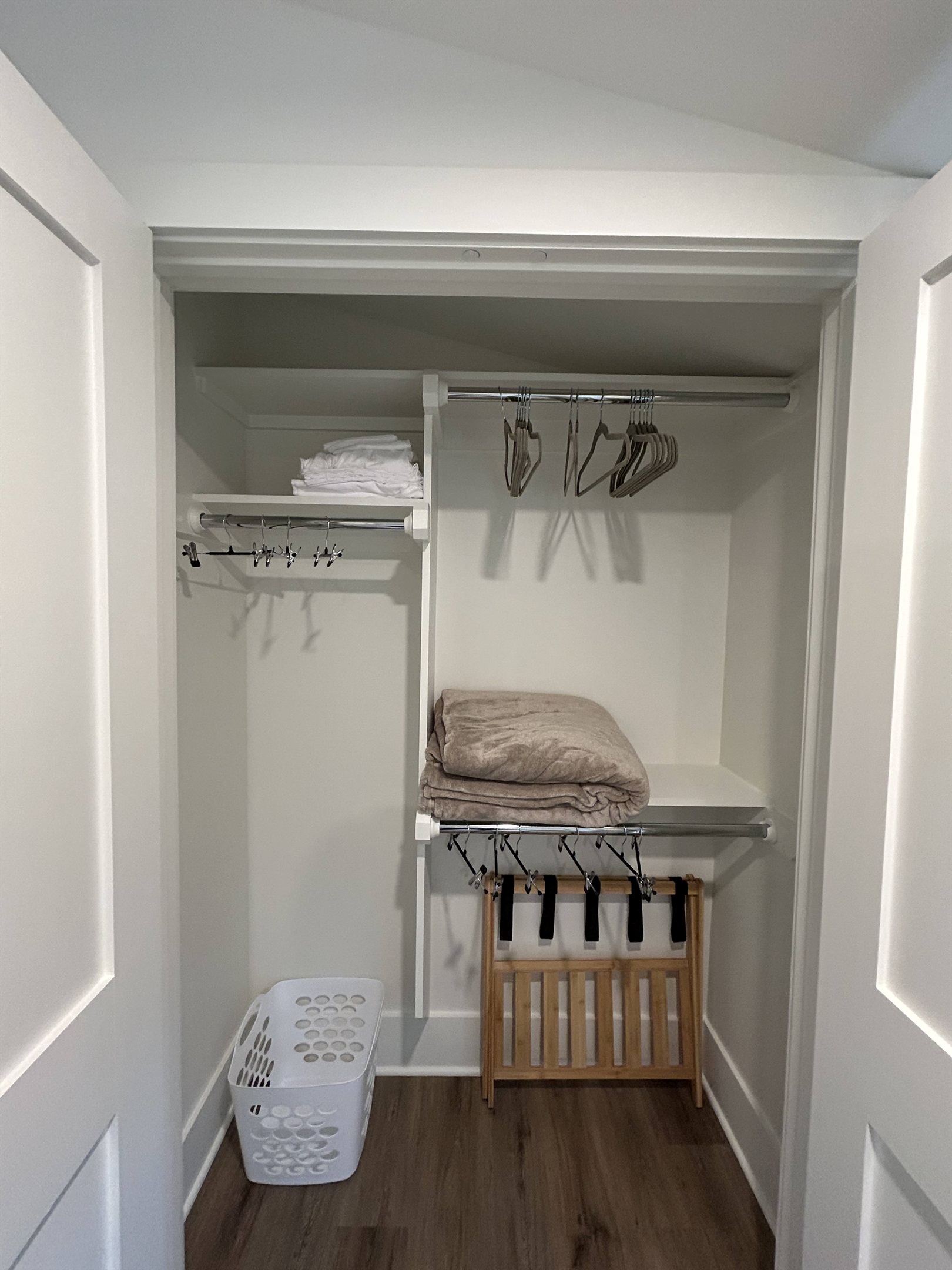 Upstairs bedroom closet