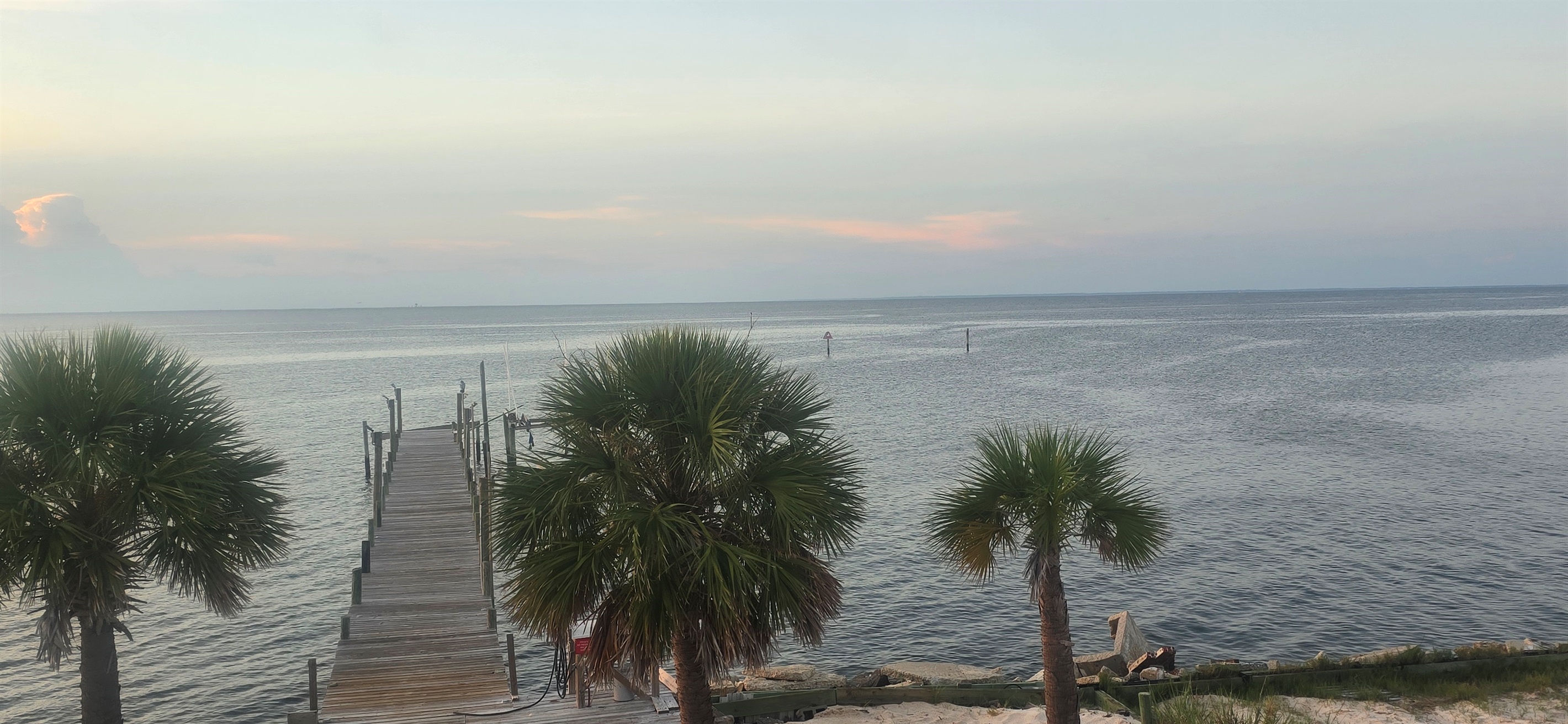 This will be view from deck