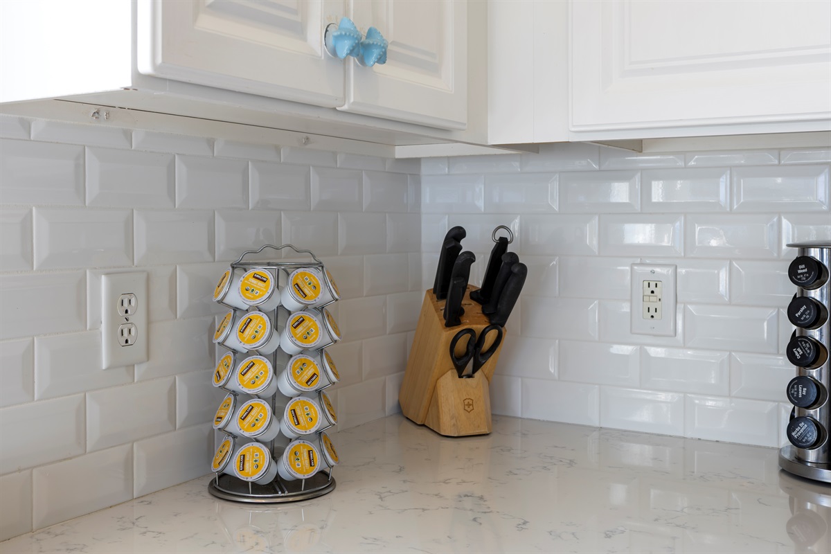 Well-stocked kitchen