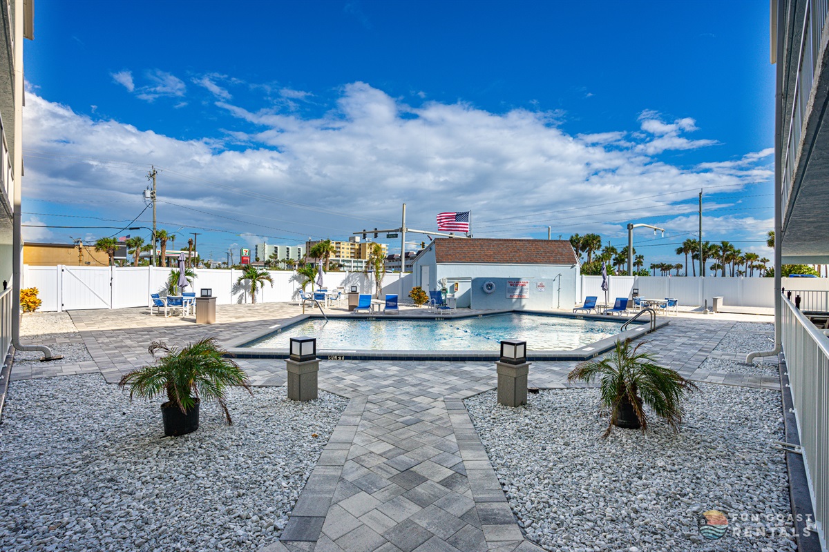 On-site community pool!