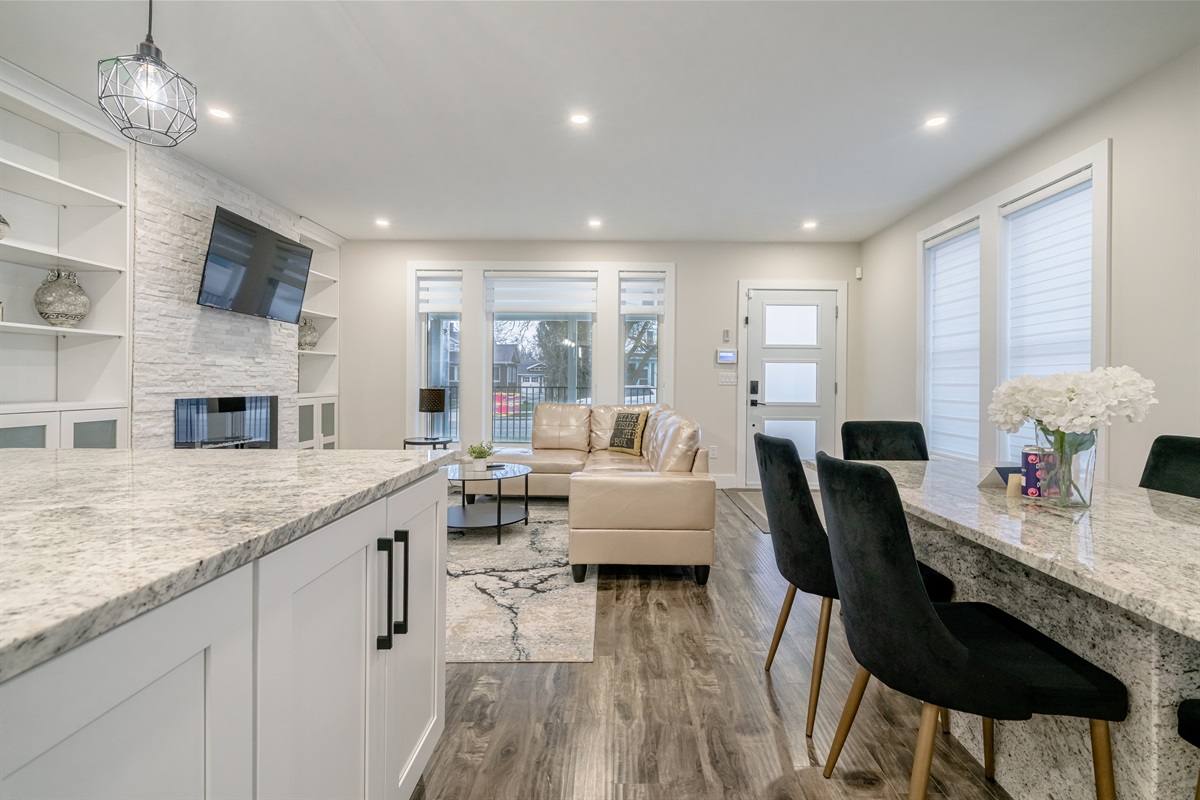 Open Concept Modern Living Space