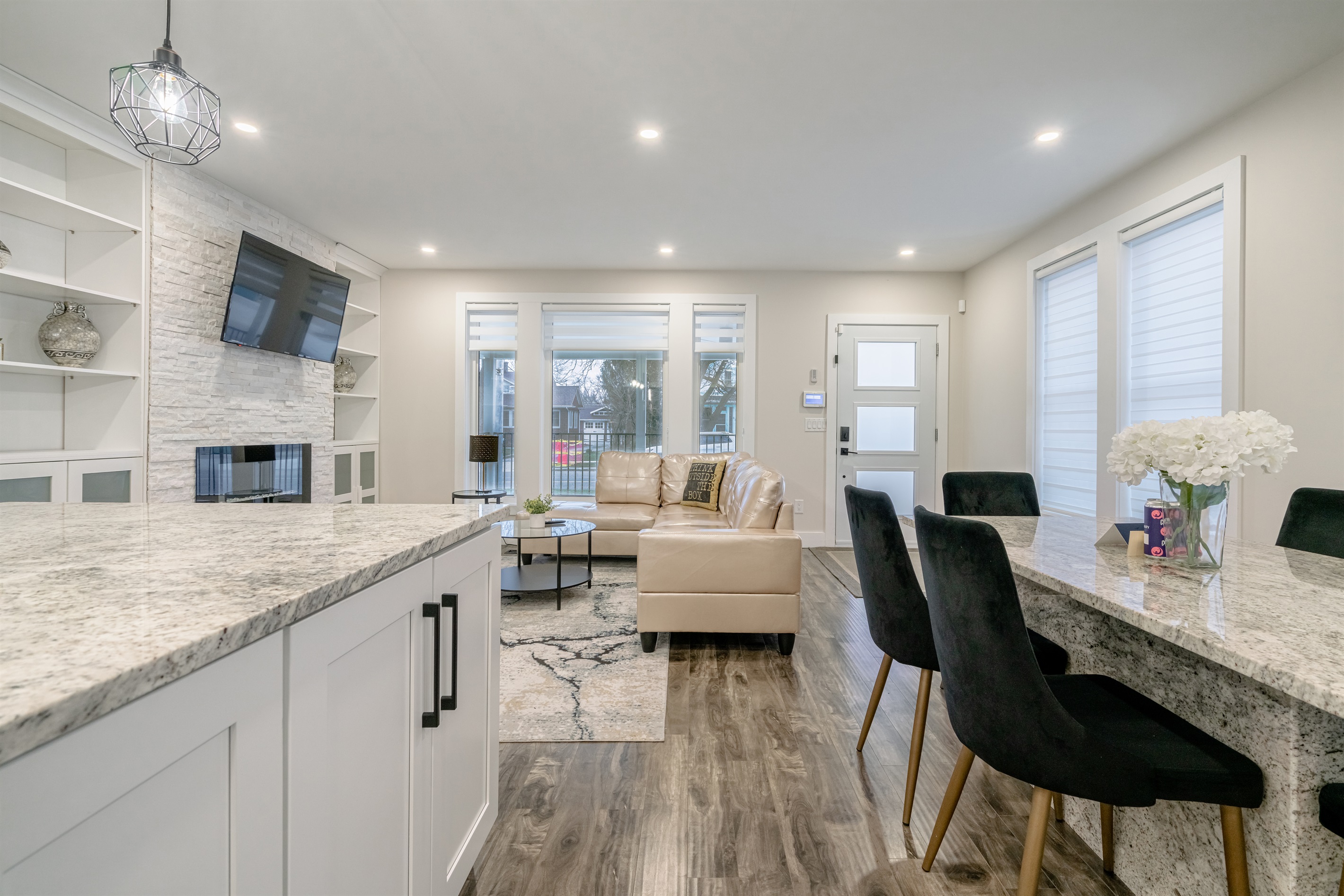 Open Concept Modern Living Space