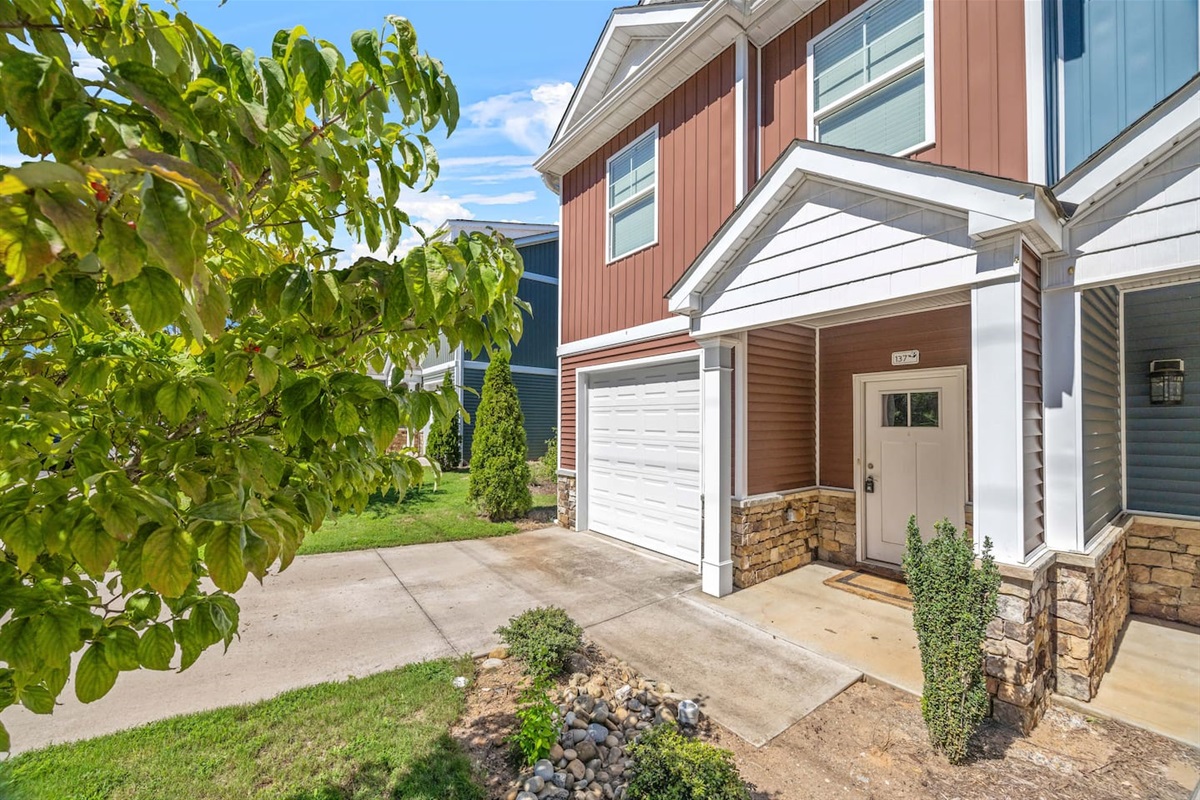 Enjoy greenery and curb appeal with a touch of nature at your doorstep.
