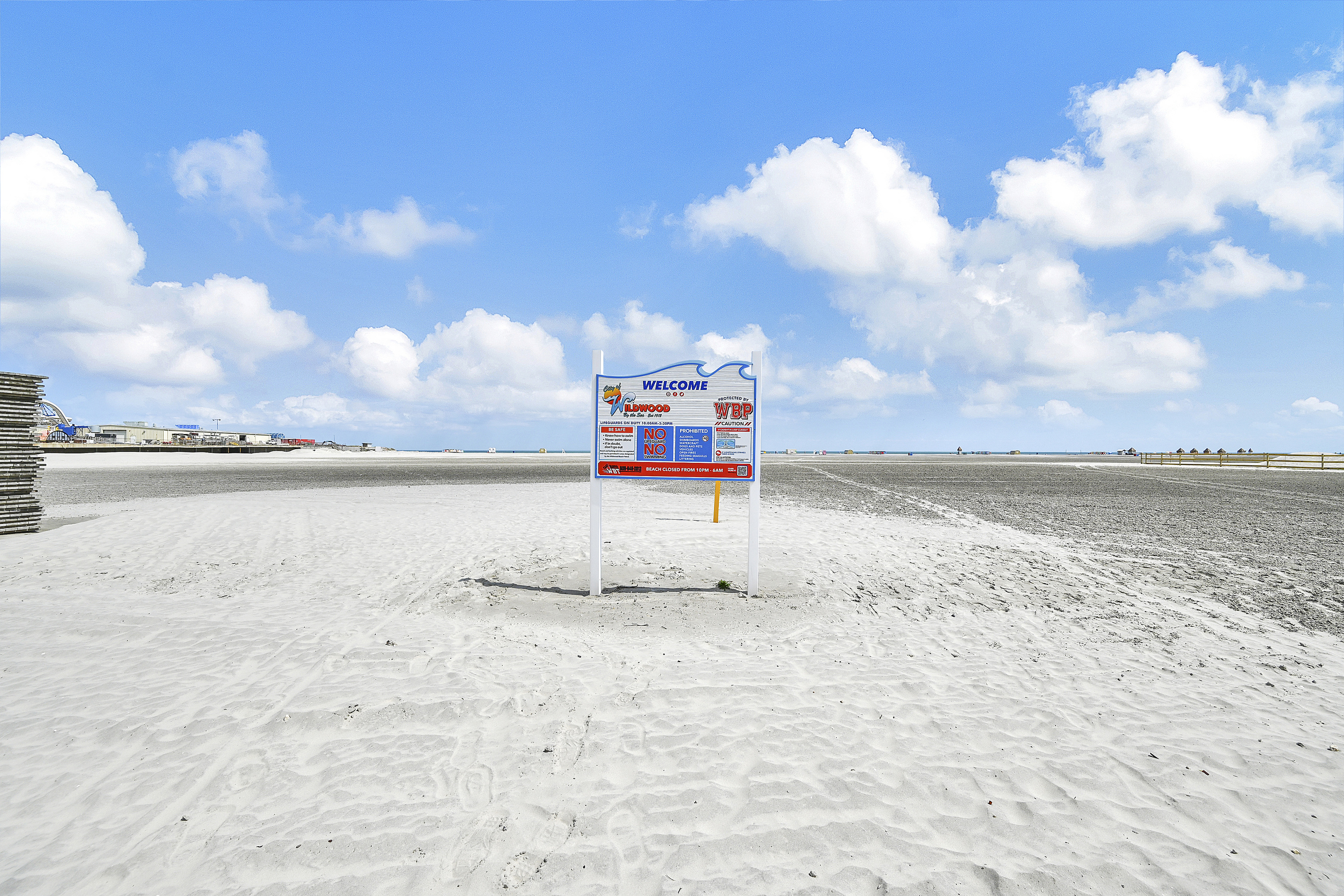 We have SAND!!!  So much of NJ Beach has lost sand but the Wildwoof Beach Bungalow has TONS!