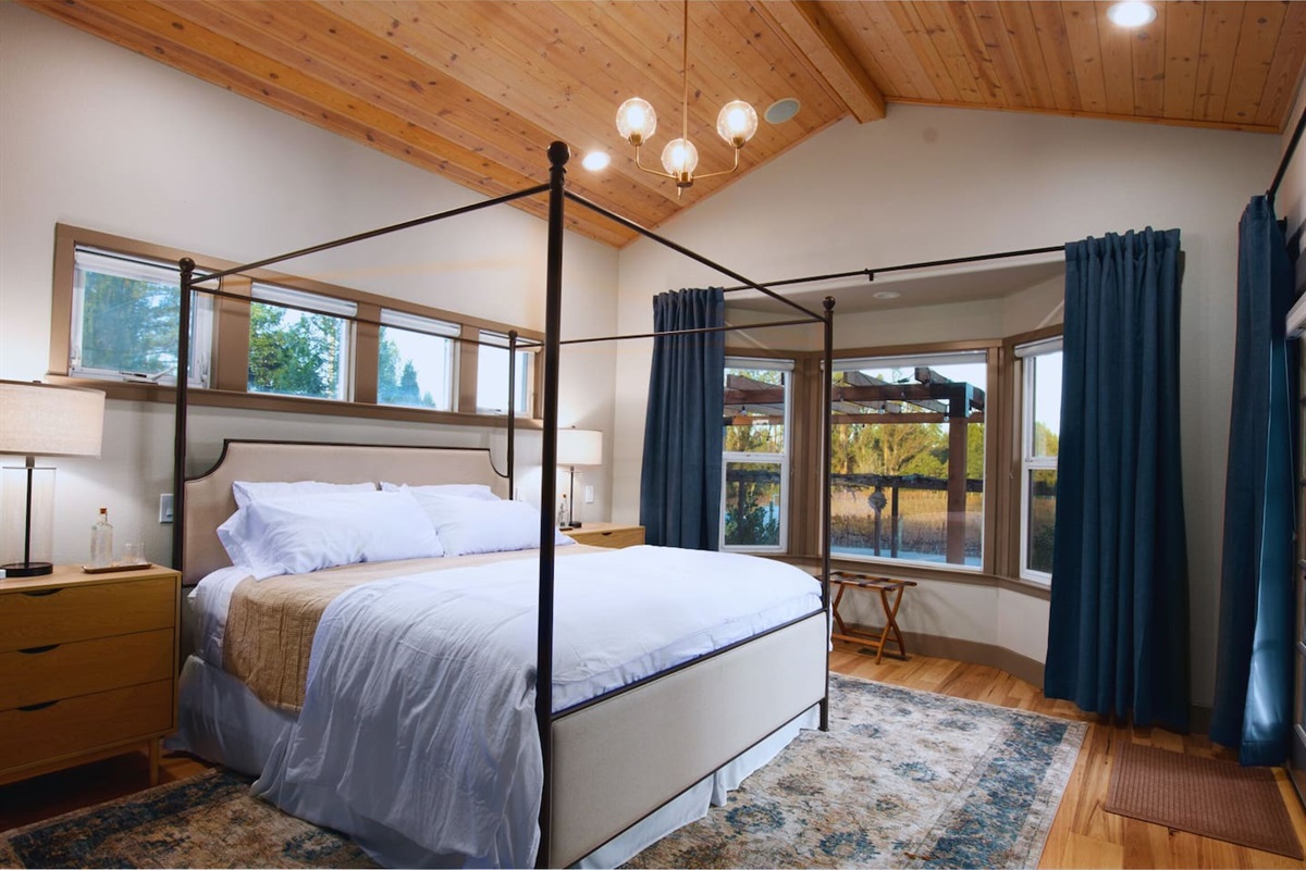 Indulge in luxury - Retreat to the Master's Bedroom