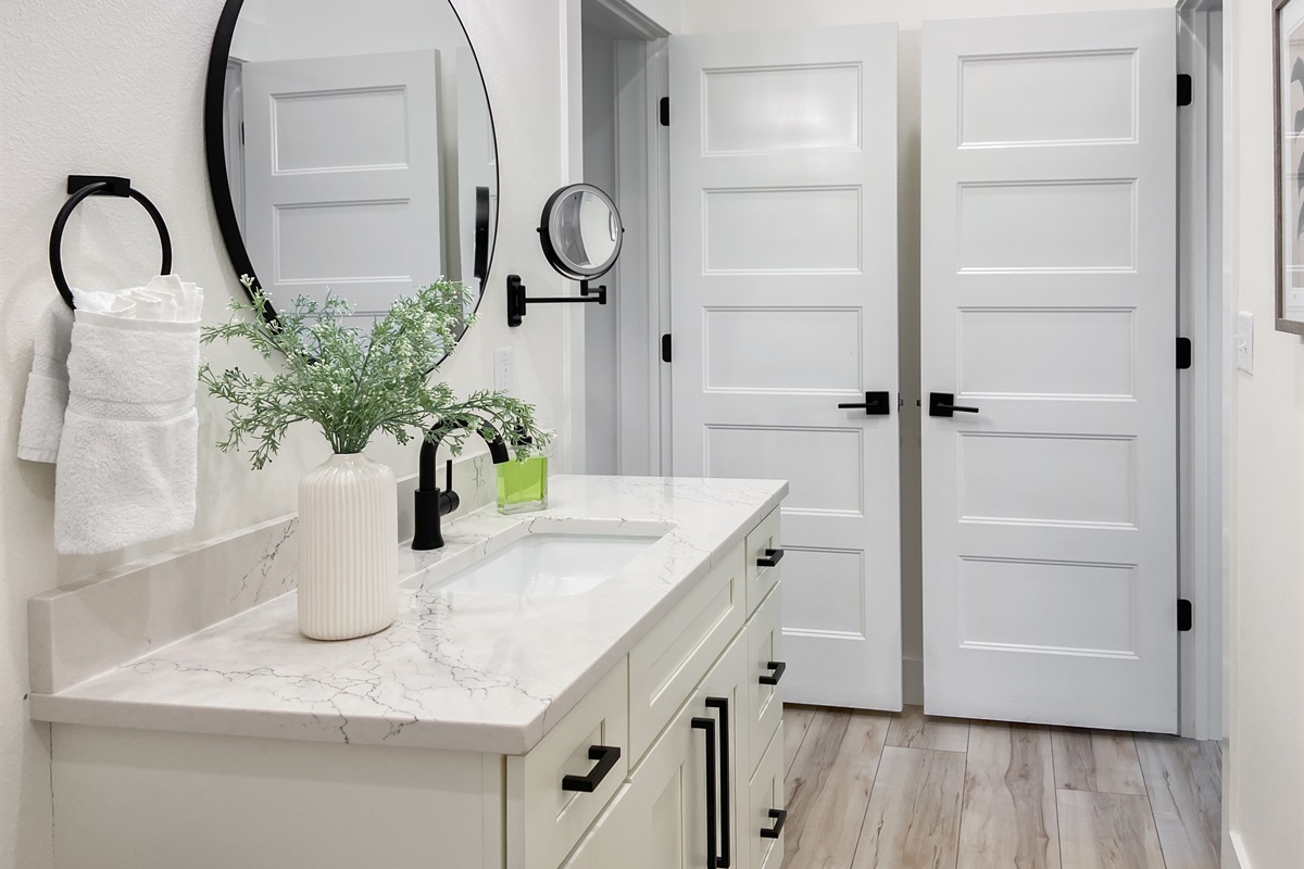 Jack and Jill bathroom