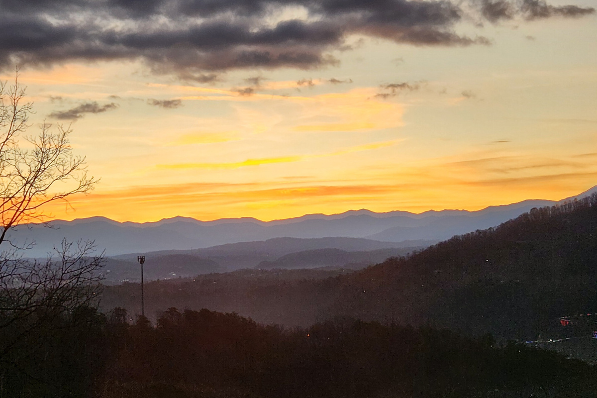Christmas Sunrise View
