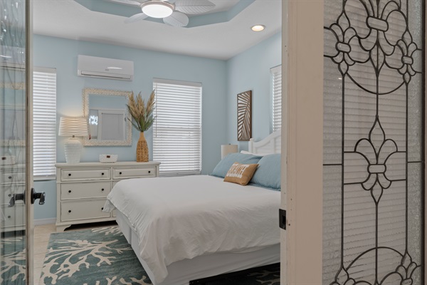 Beautiful roomy main floor guest bedroom