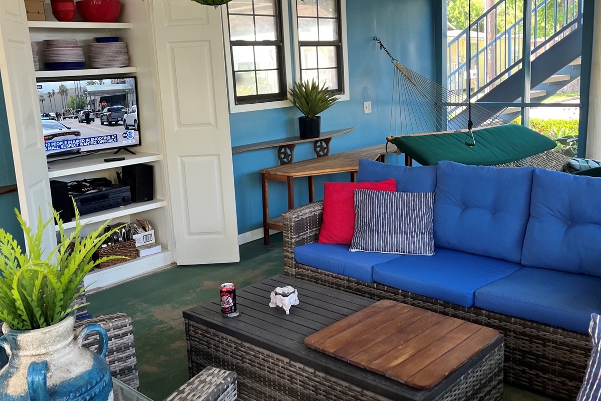 Veranda seating
