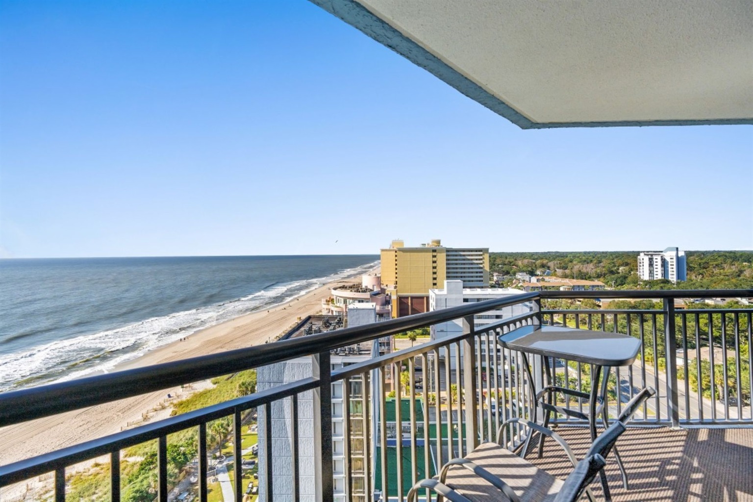 Unobstructed Ocean Views from Private Balcomy