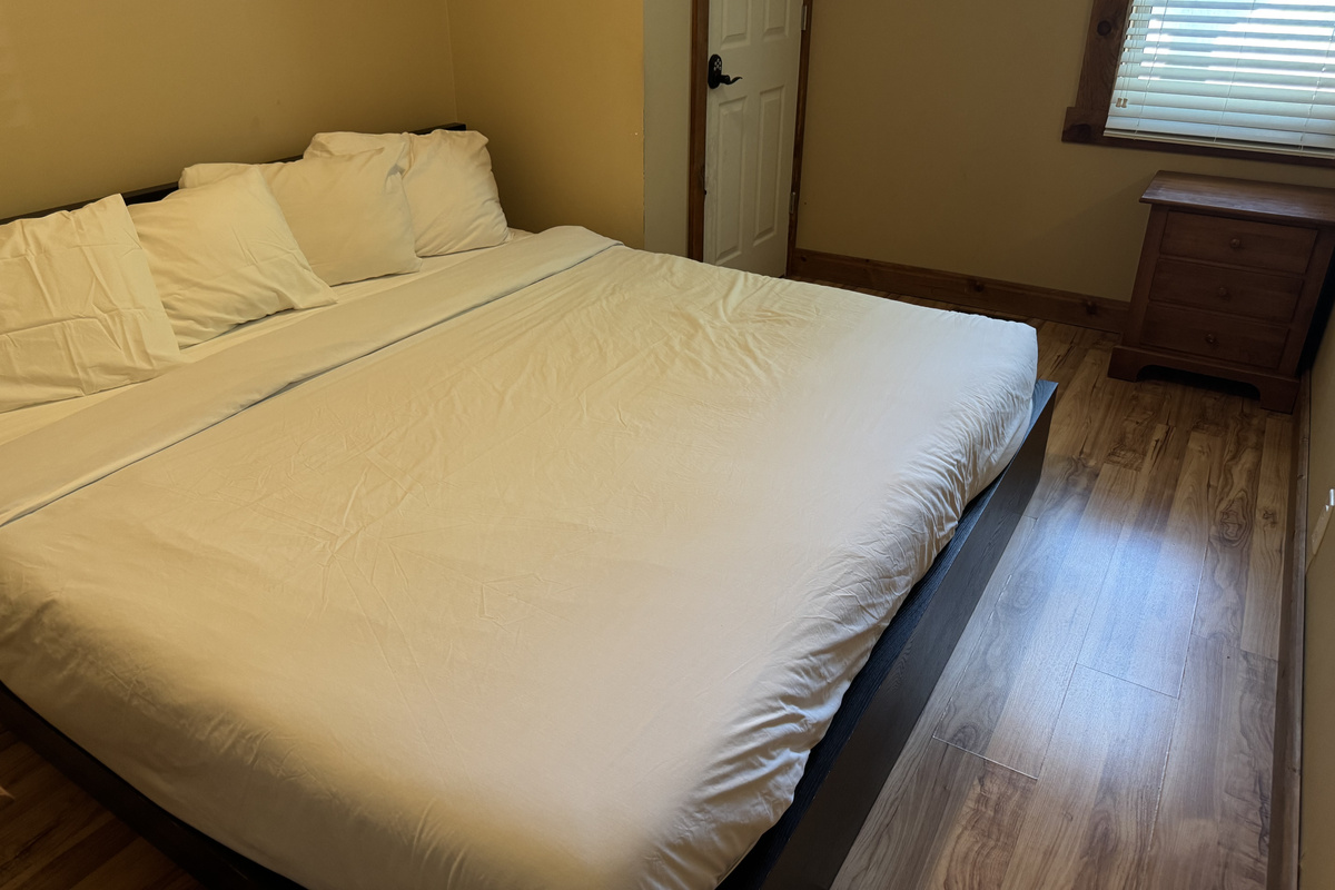 Bedroom #1 with King size bed