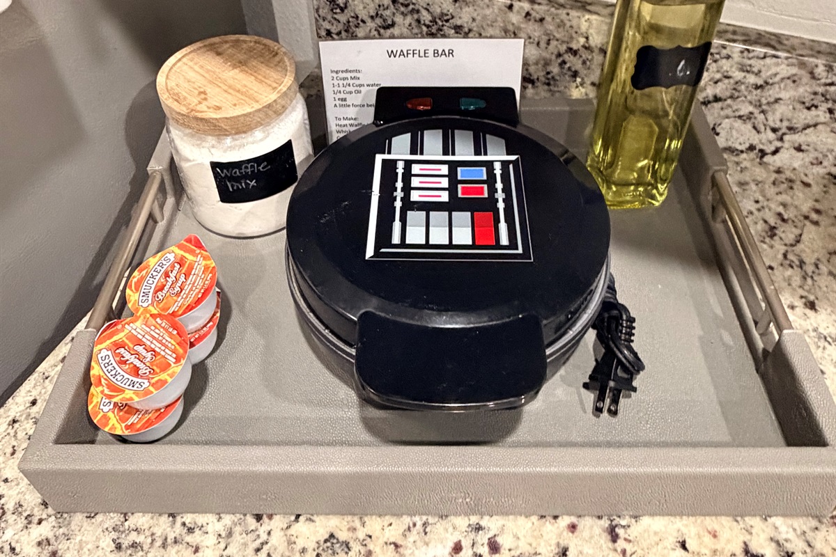 Star Wars Waffle Bar