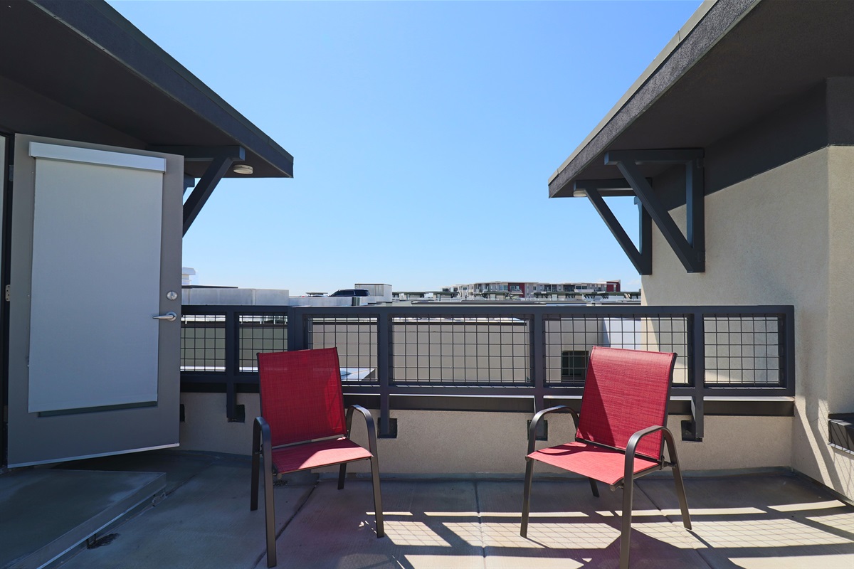 Top floor tranquility.