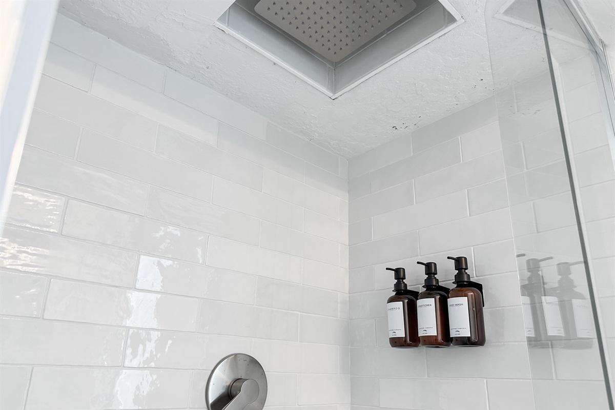 You’ll love this rainfall shower!
