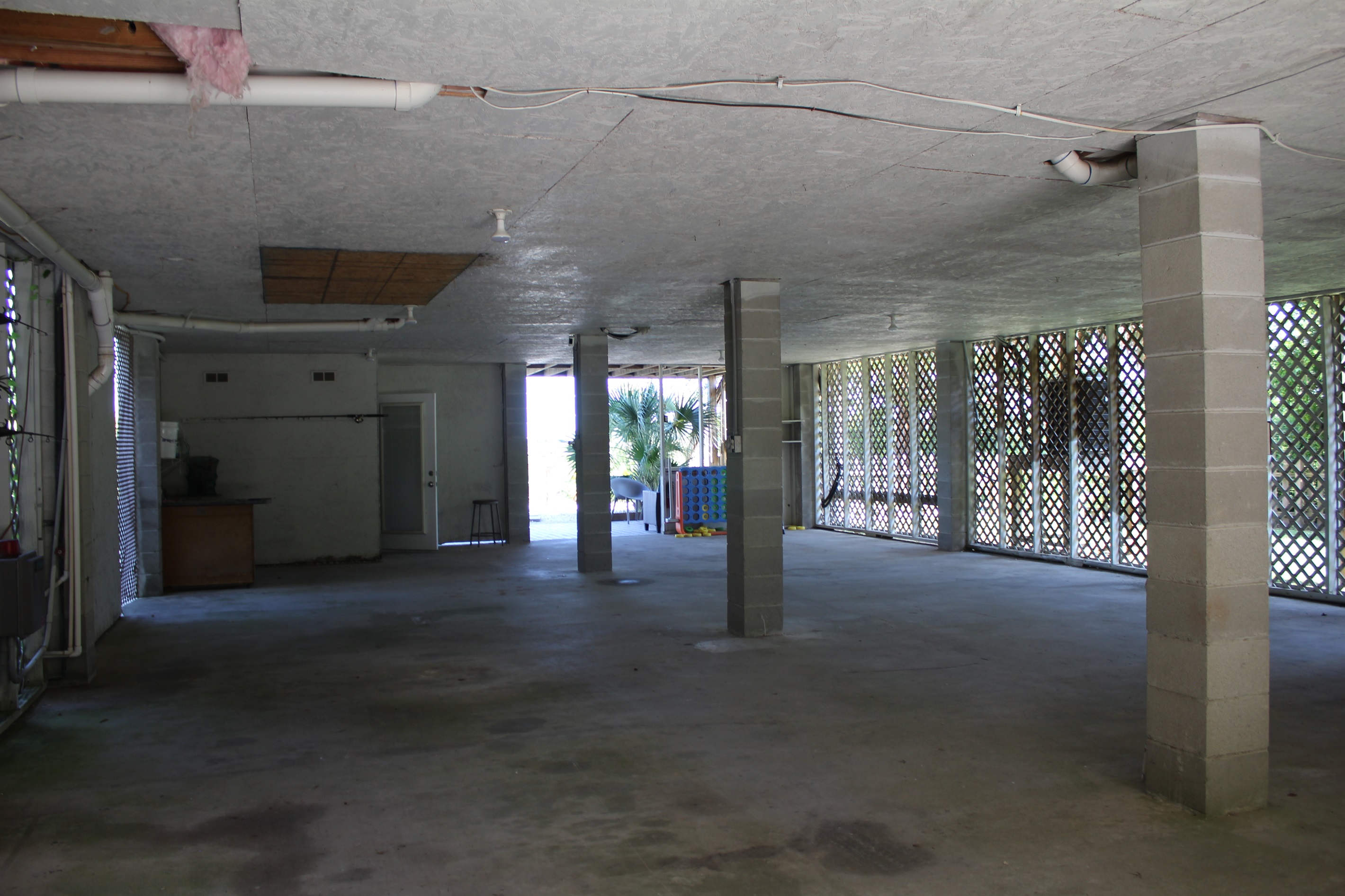 Plenty of space for your car, your gear, and your beach toys—welcome to your shady covered parking paradise!