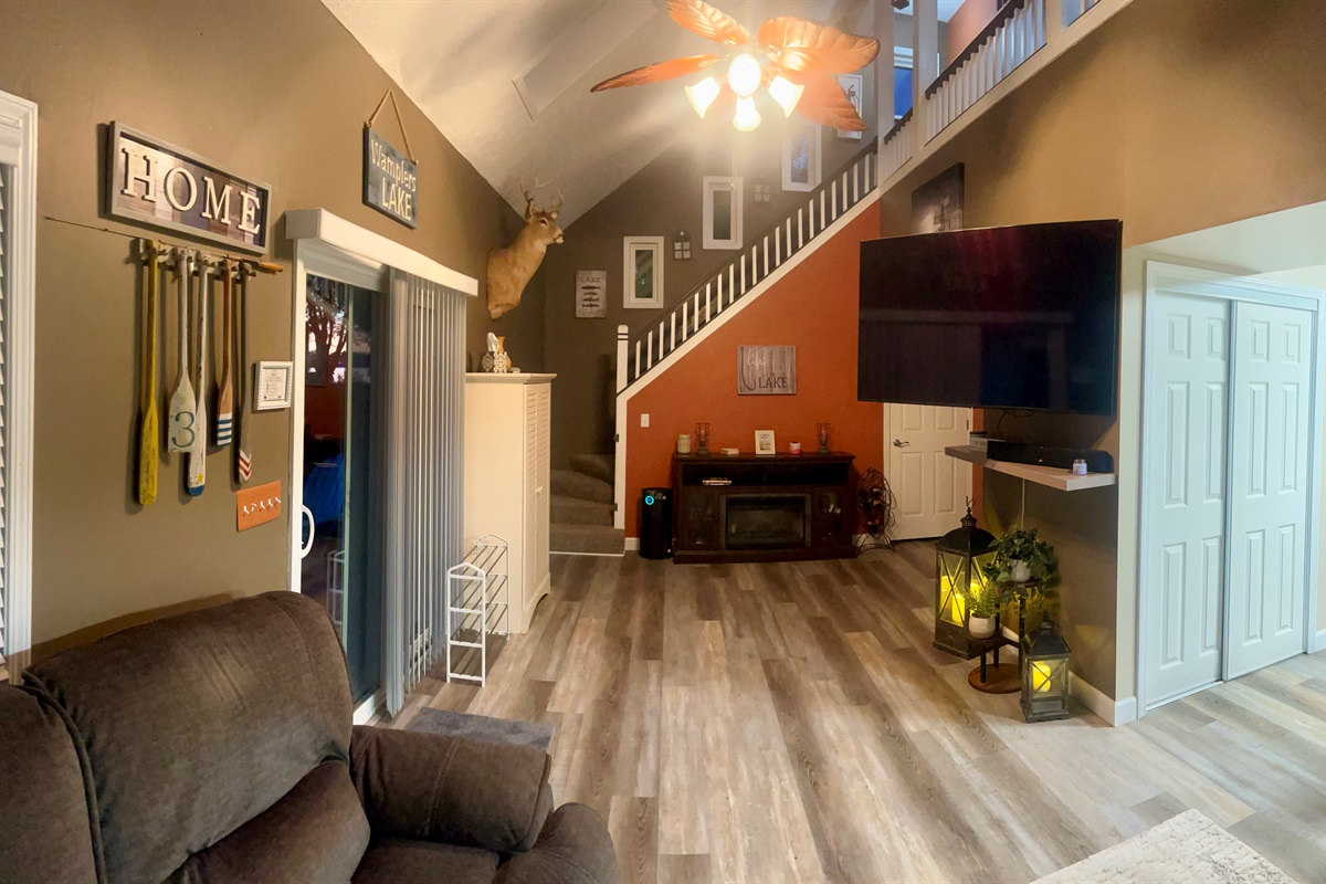 View of cottage from sectional 