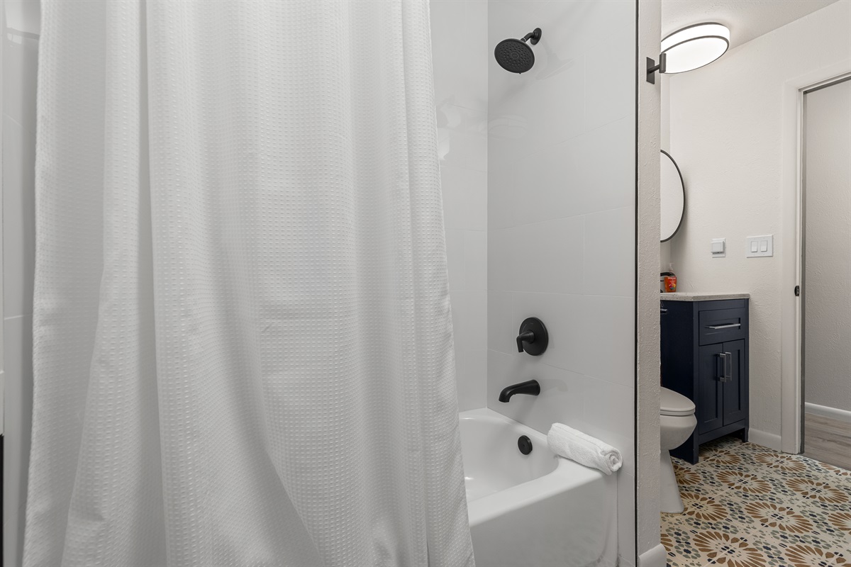 Main level Jack & Jill Bathroom