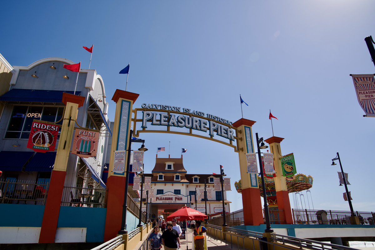 Visit Galveston’s iconic Pleasure Pier—rides, games, and fun over the Gulf for all ages. Check out our Attractions & Things To Do page for directions and more nearby favorites!