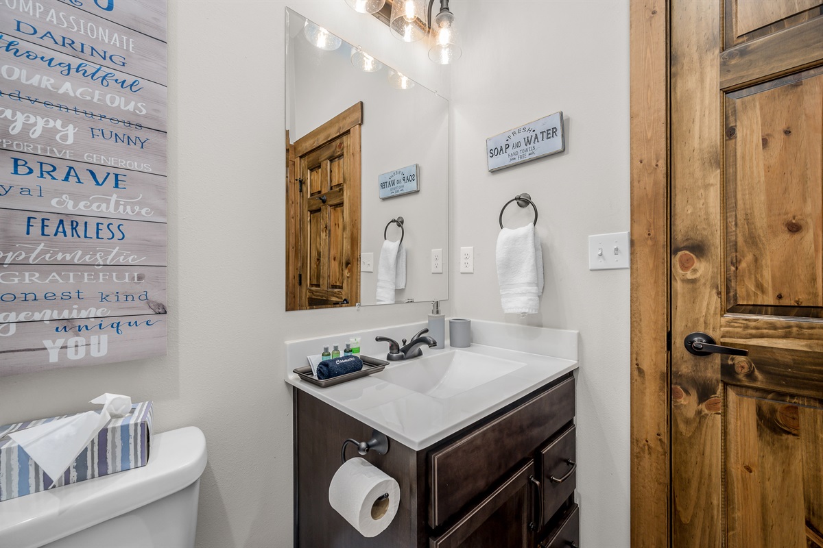 Avonlea School bunkroom bathroom