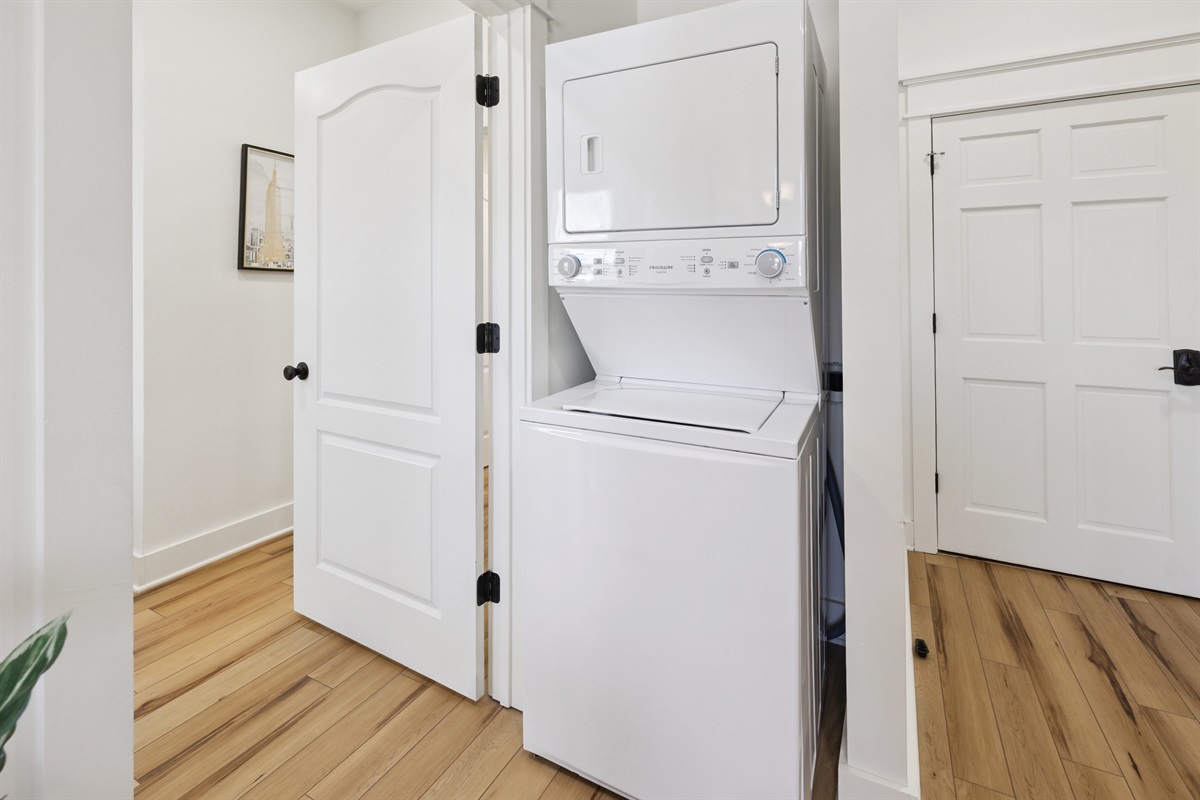 Washer and Dryer in Unit