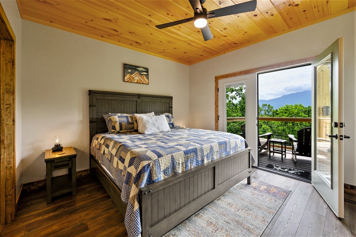The "mountain" bedroom suite