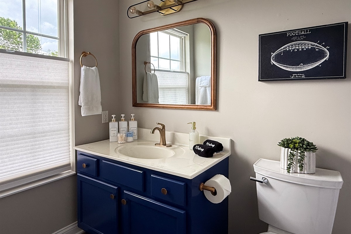 Full Bathroom with Tub & Shower in 3rd Floor Bedroom