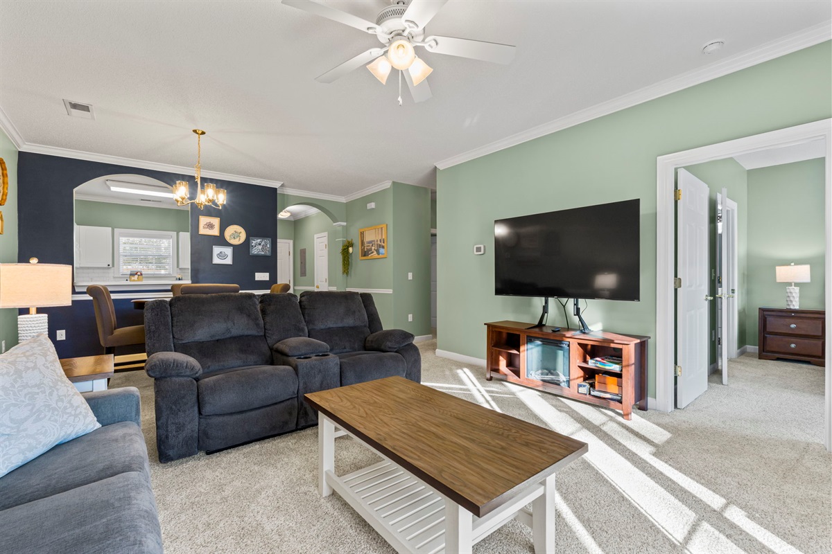 Spacious Living Room