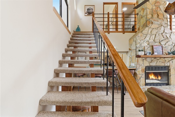 Even the stairs have a good views