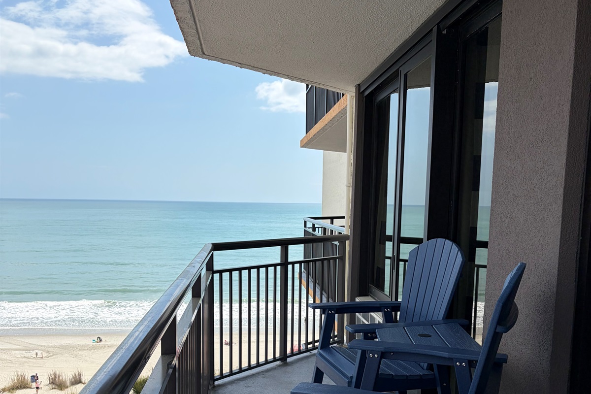 New Chairs on Balcony 