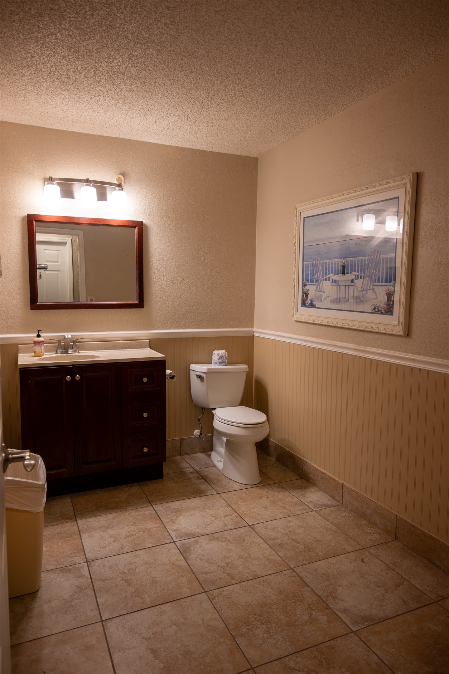 Pool area bathrooms