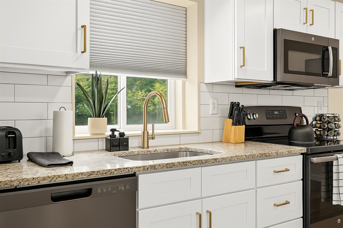 Prepare your meals using our fully-equipped kitchen stocked with all the essentials.