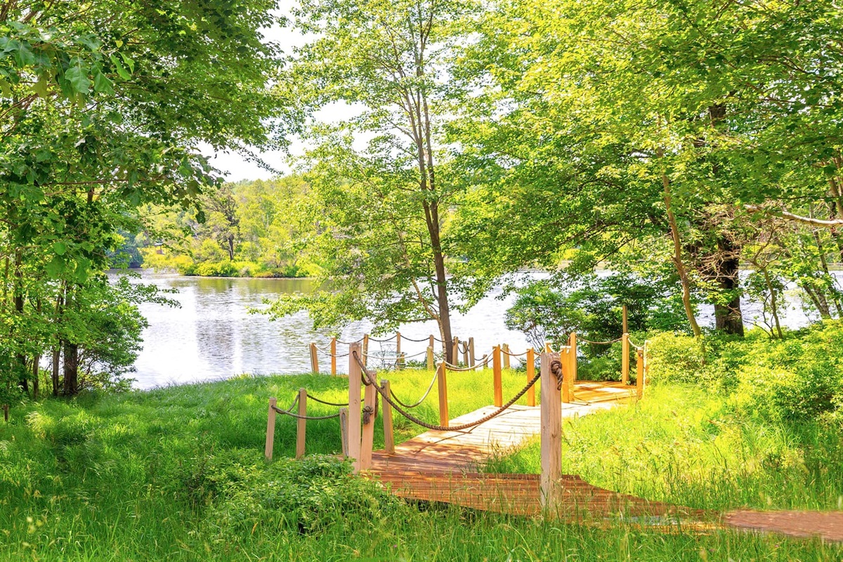 Private boardwalk