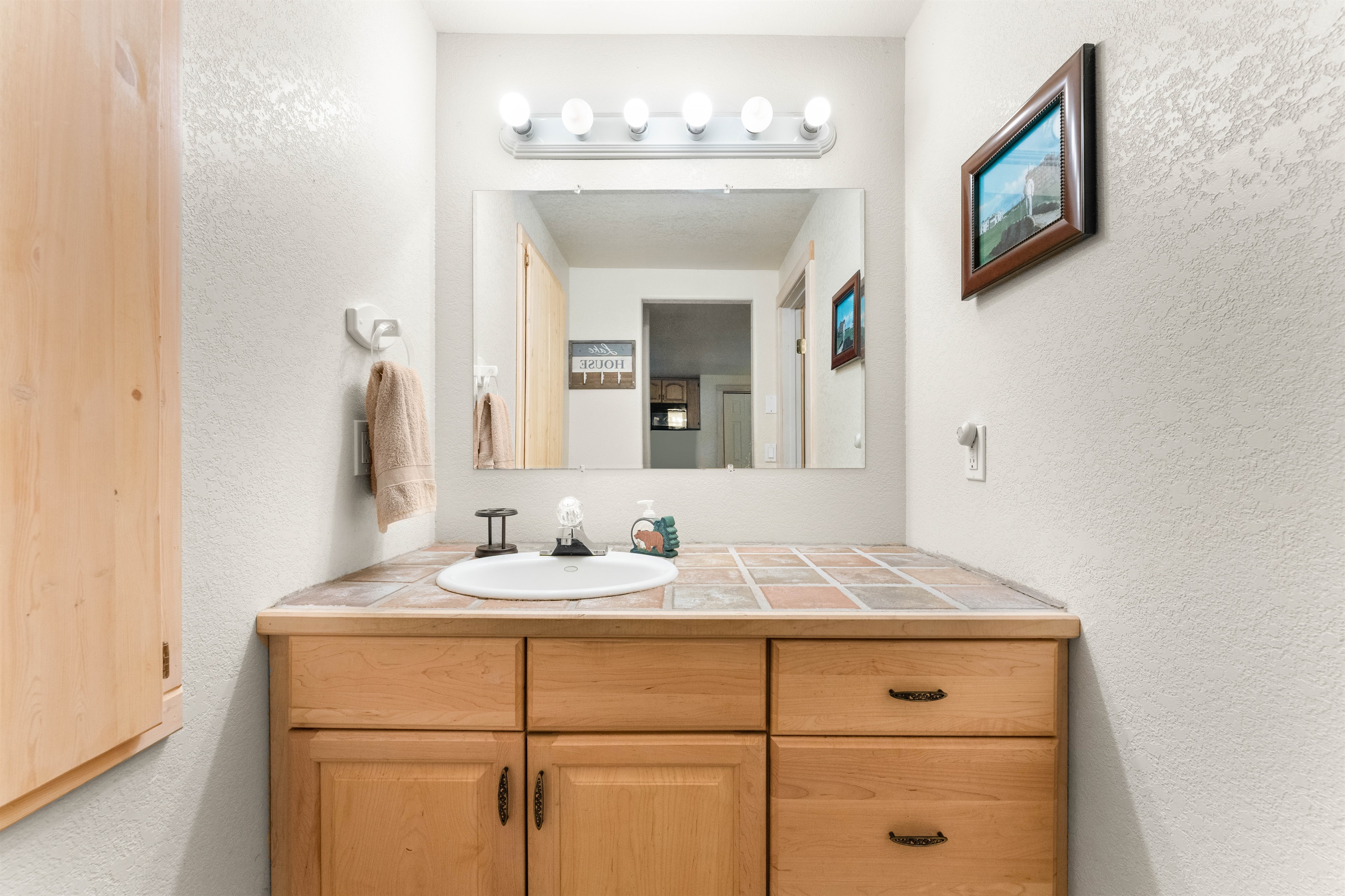 Bathroom with Laundry Access