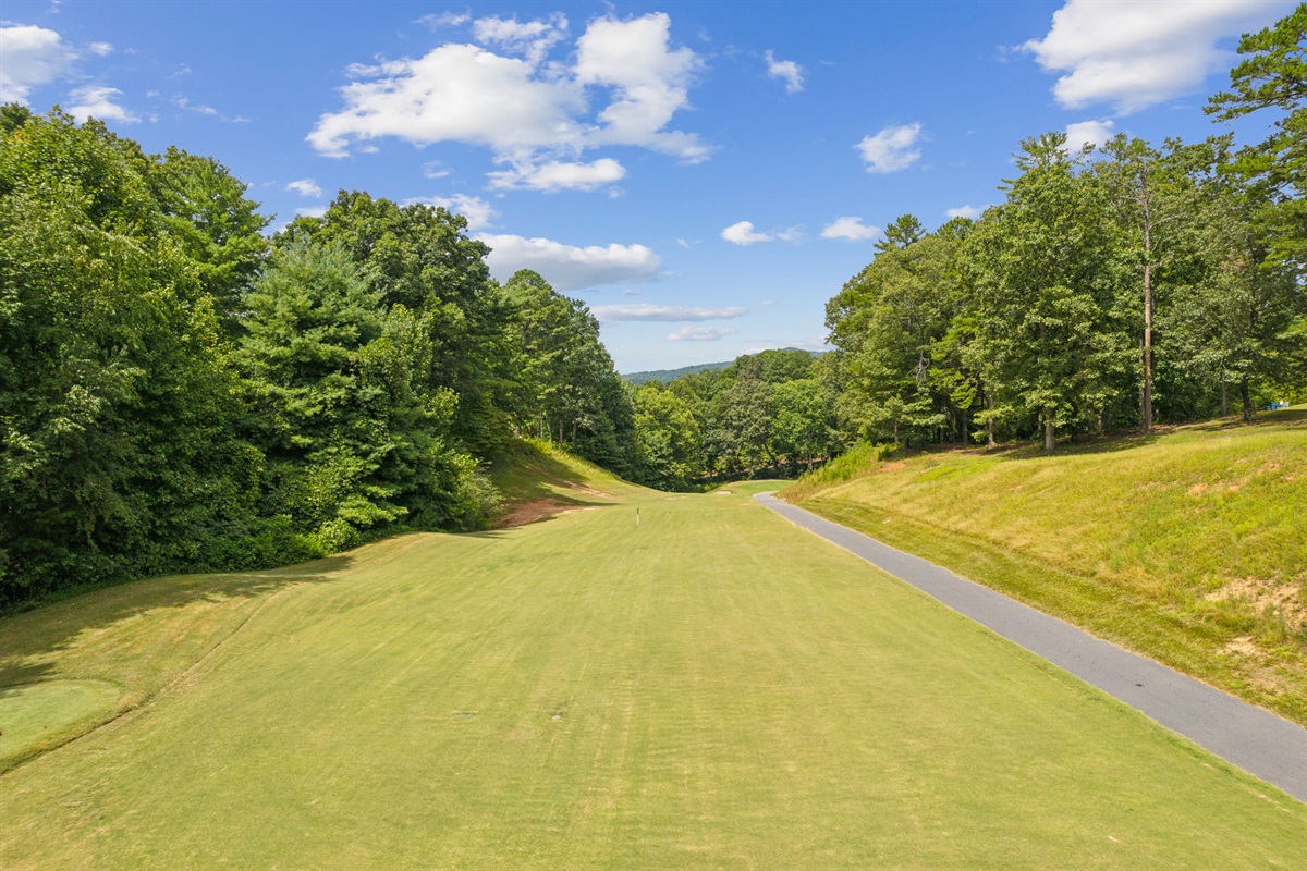 Open views across the golf course add to the peaceful, open feel of the community and create a scenic backdrop for your stay.