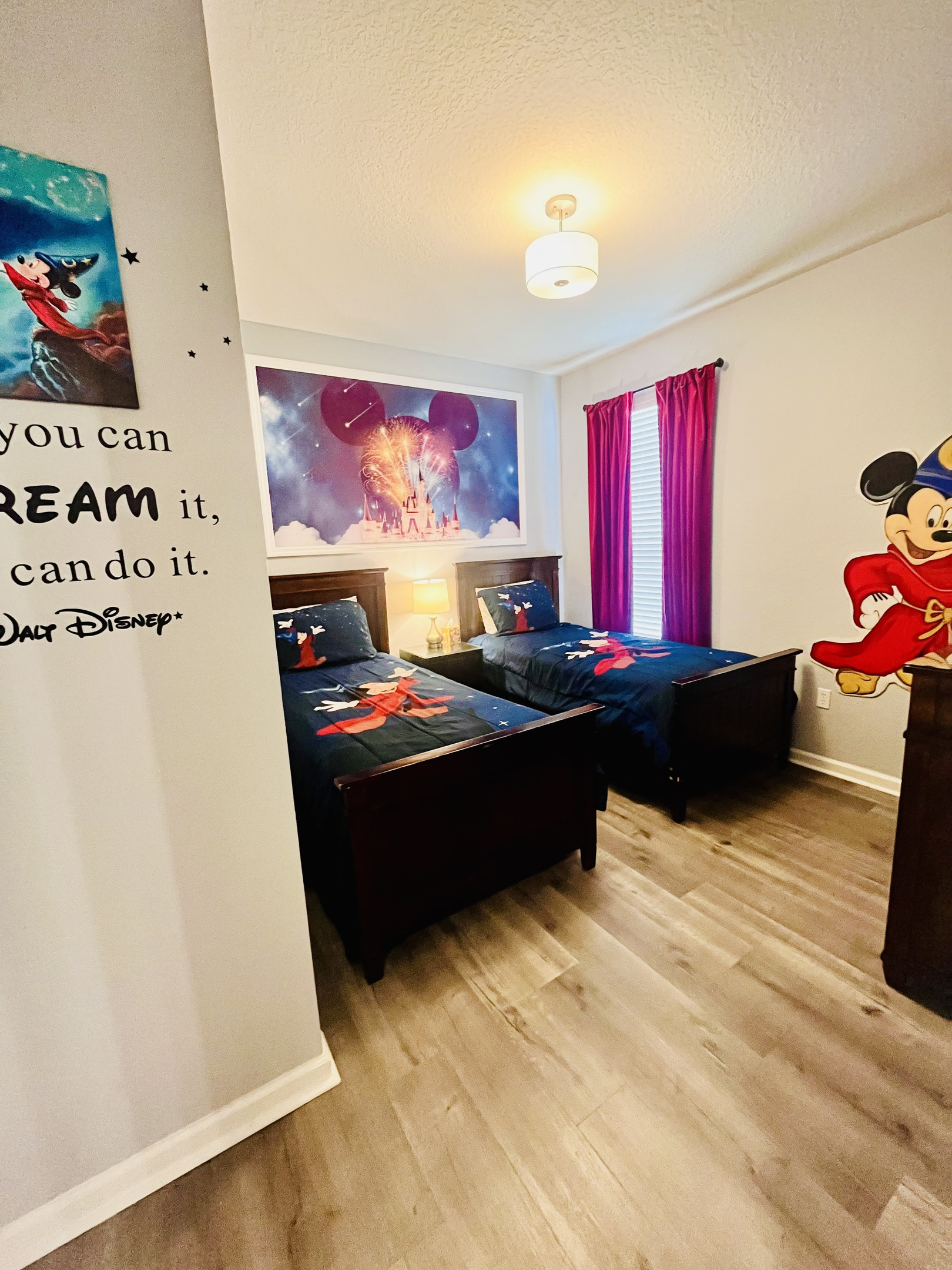 Sorcerer Mickey Bedroom