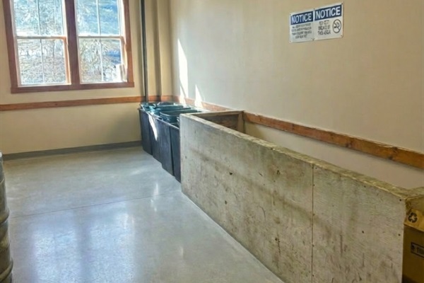 Conveniently dispose of your waste in our designated area.